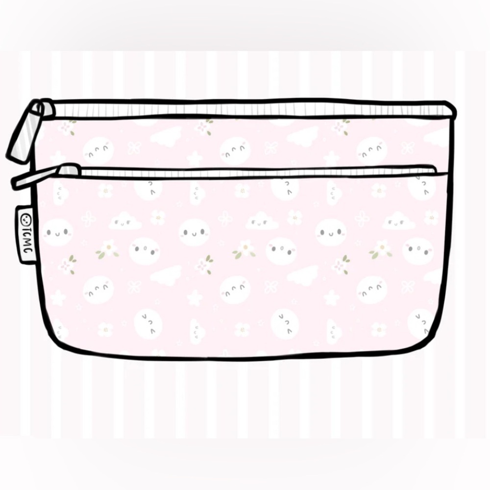 TheCoffeeMonsterzCo Ballerina Pink - SLIM Stationery Pouch